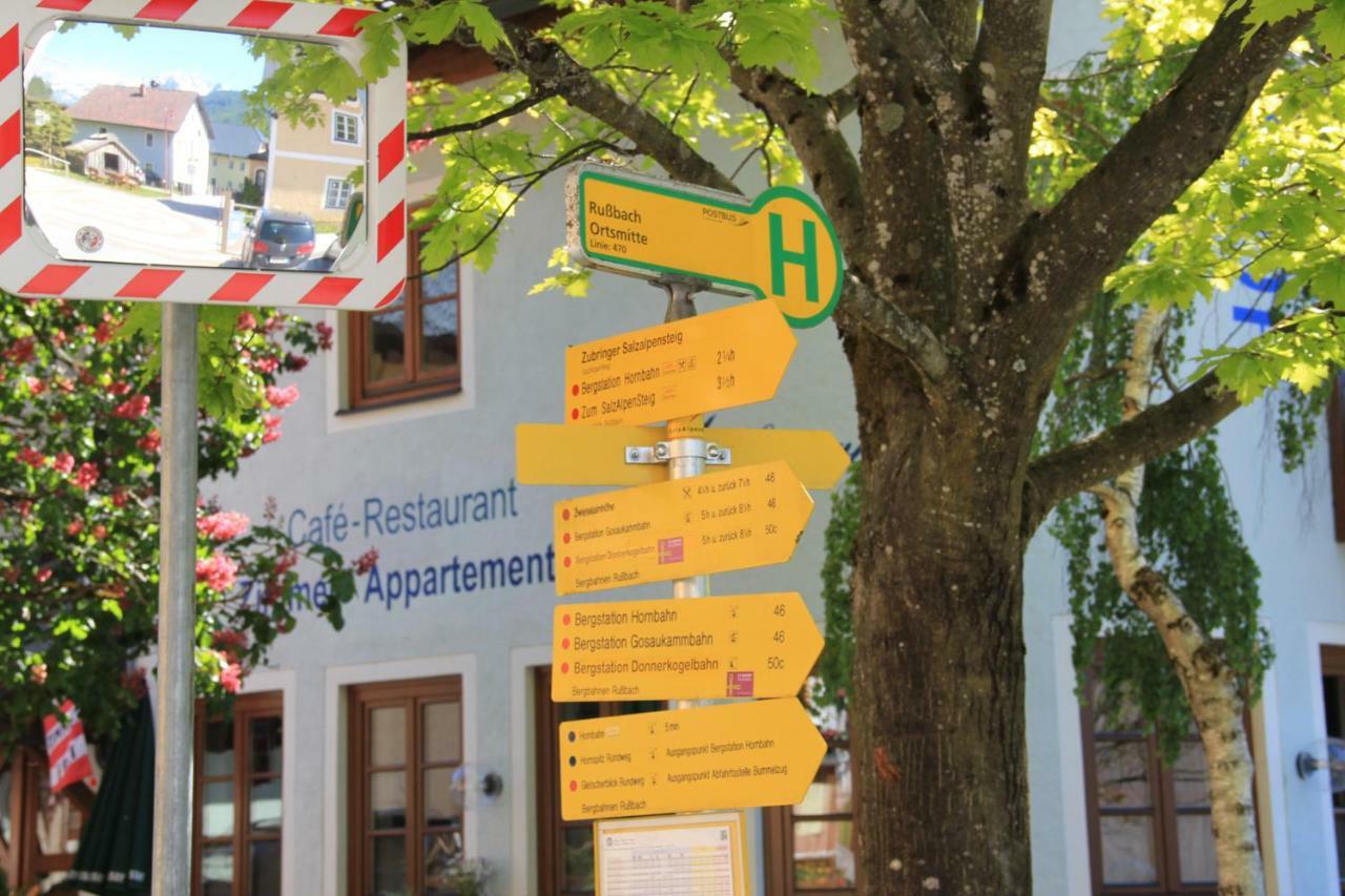 Apartments Gamsfeld Rußbach am Paß Gschütt Exteriör bild